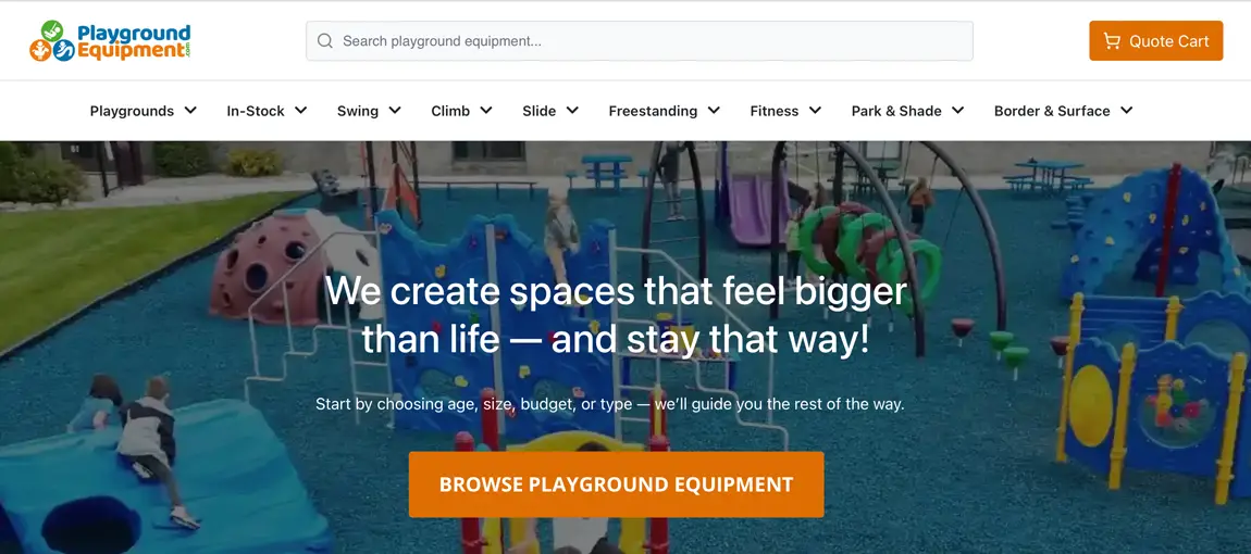 сайт PlaygroundEquipment